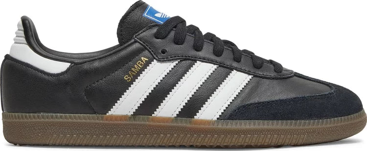 Adidas samba black and discount white